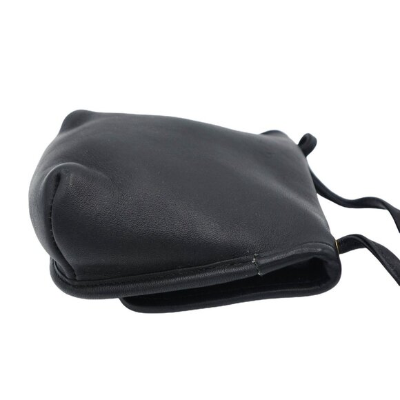 Vintage Coach Everett Mini Crossbody Black Leather Purse USA #9934 - Picture 3 of 10